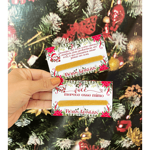 Arquivo Natal Card Lixinha ou Escovinha