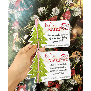 Arquivo Natal Card Escovinha ou Lixinha