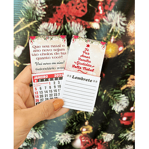 Arquivo Natal Card Mini Calendários