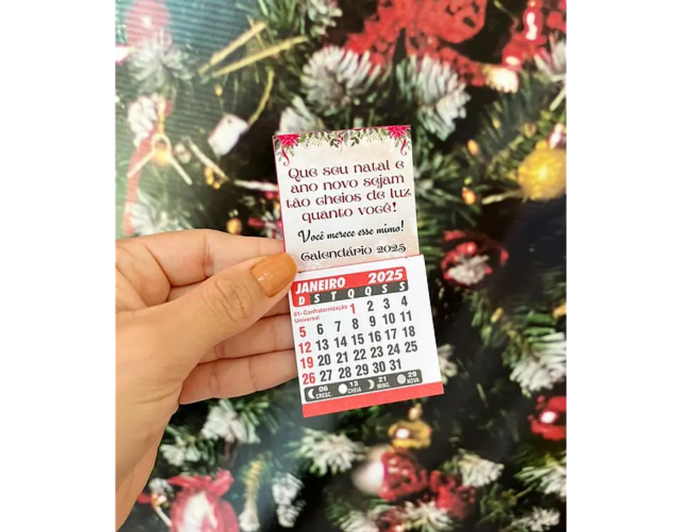 Arquivo Natal Card Mini Calendários 2