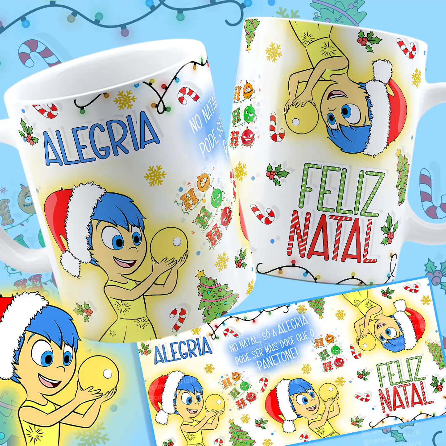 Arquivo Canecas Natal Divertidamente - Caneca Criativa 6