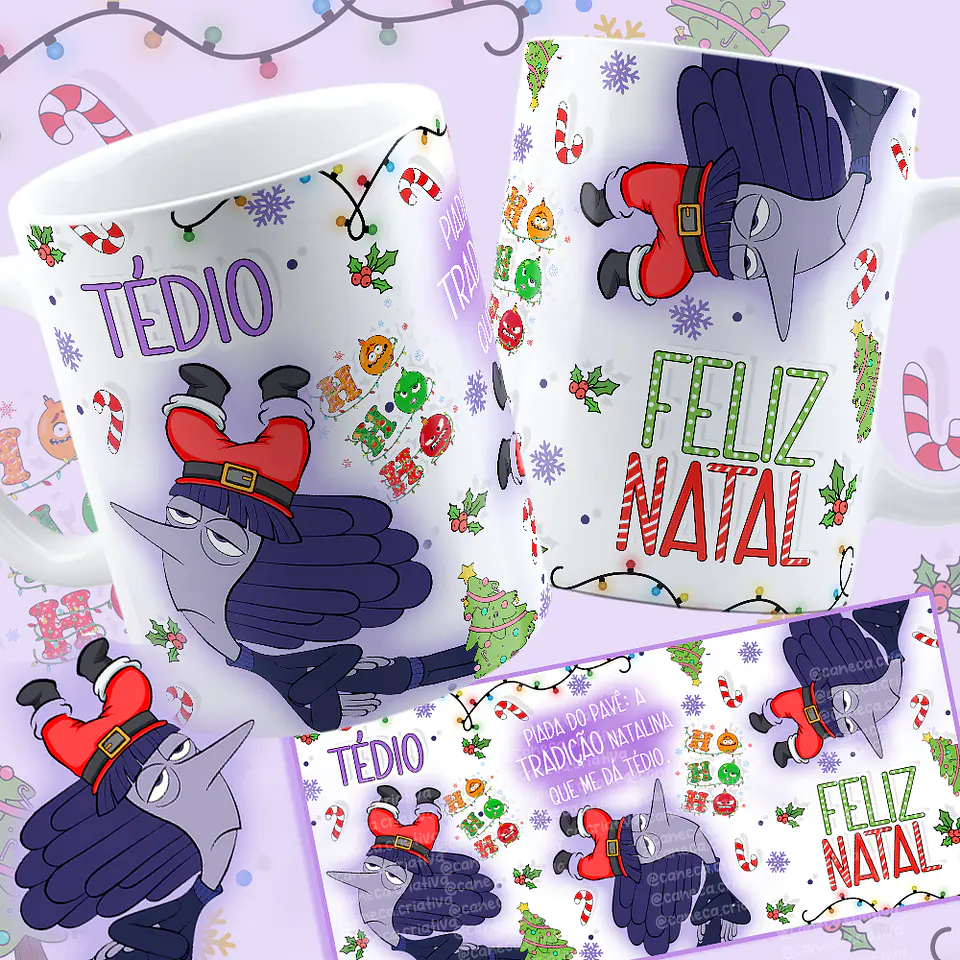 Arquivo Canecas Natal Divertidamente - Caneca Criativa 12