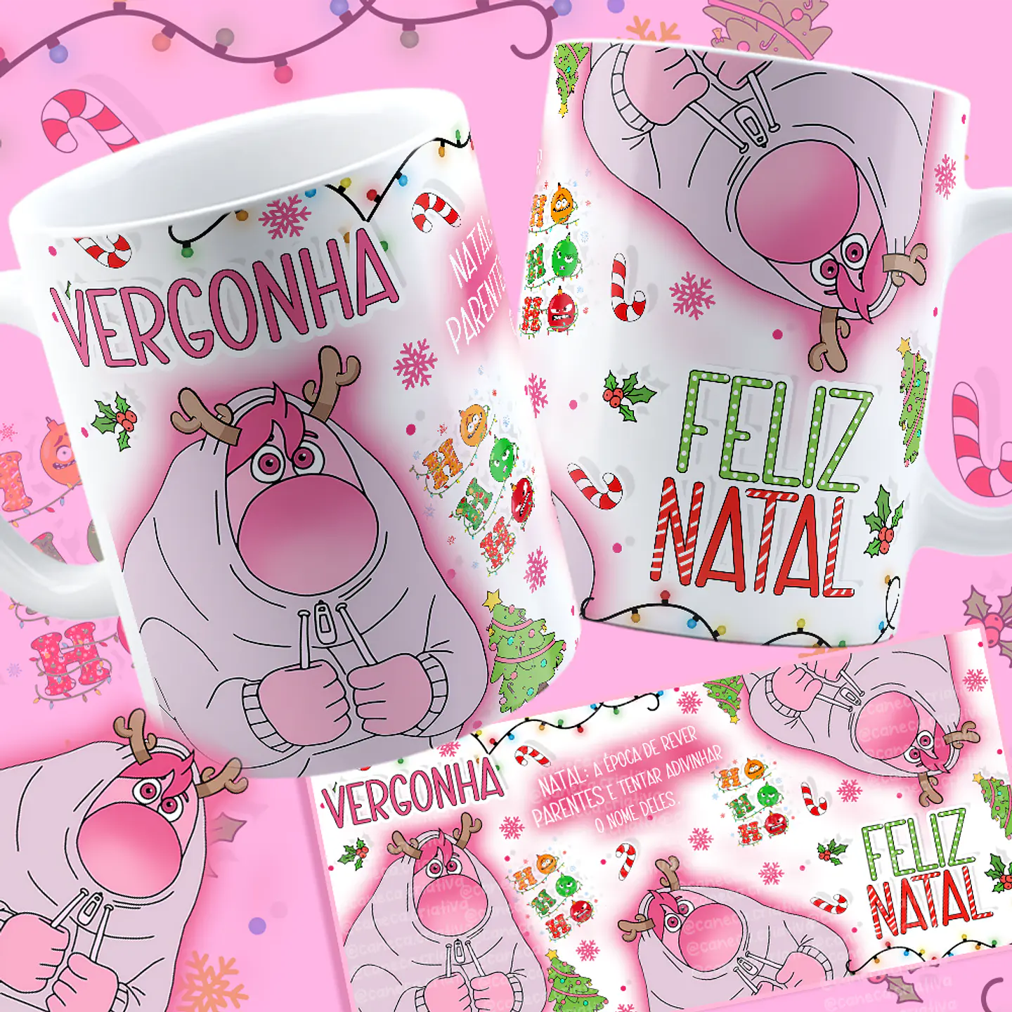 Arquivo Canecas Natal Divertidamente - Caneca Criativa 14