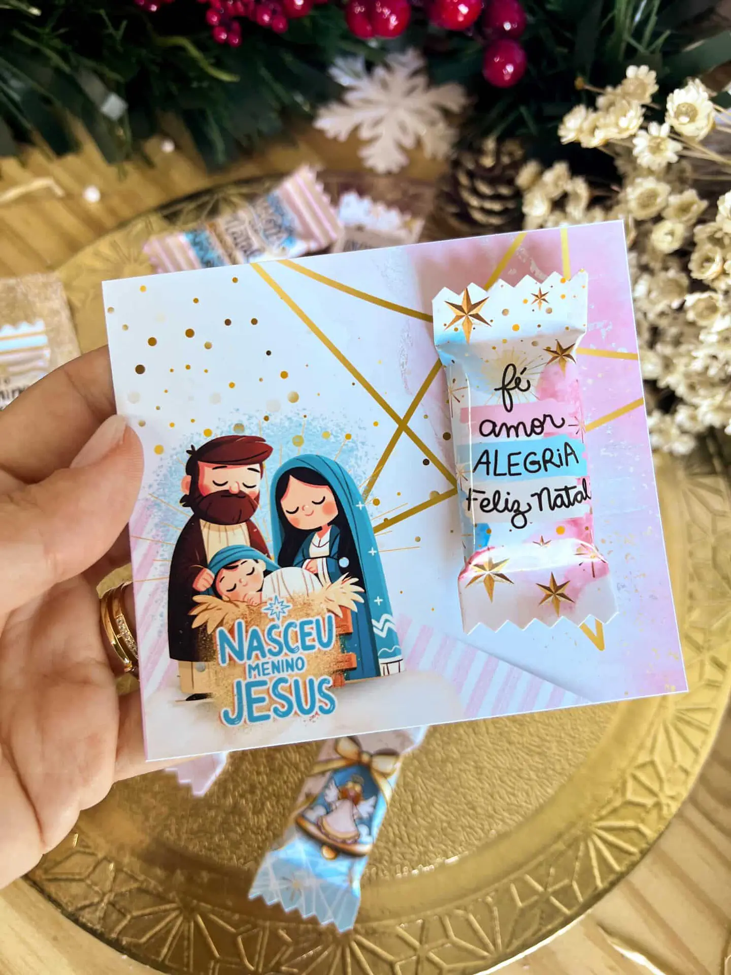 Kit Digital Natal Cristão Menino Jesus - Pandoca 4