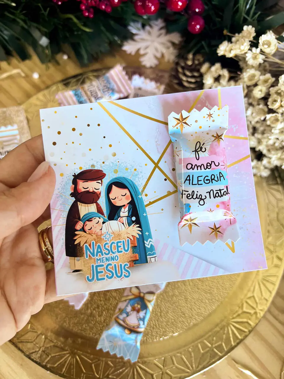 Kit Digital Natal Cristão Menino Jesus - Pandoca 4