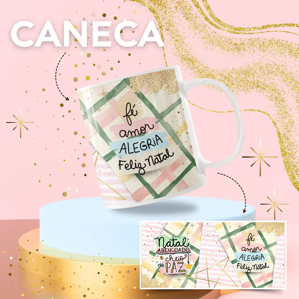 Kit Digital Natal Cristão Menino Jesus - Pandoca 5