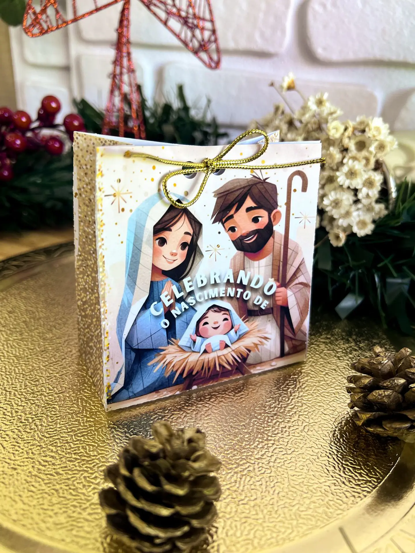Kit Digital Natal Cristão Menino Jesus - Pandoca 16