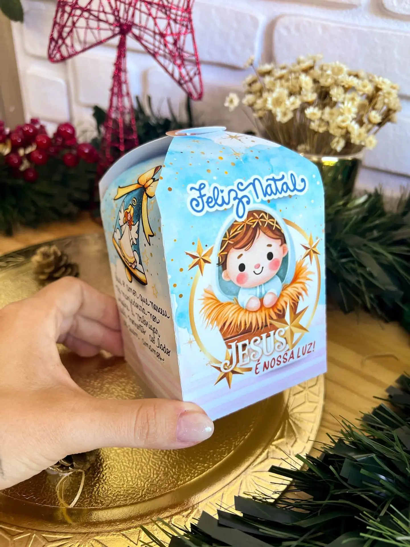 Kit Digital Natal Cristão Menino Jesus - Pandoca 20