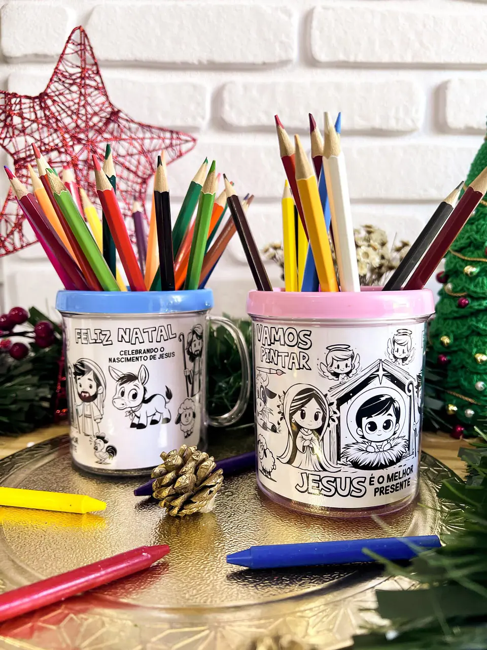 Kit Digital Natal Cristão Menino Jesus - Pandoca 21