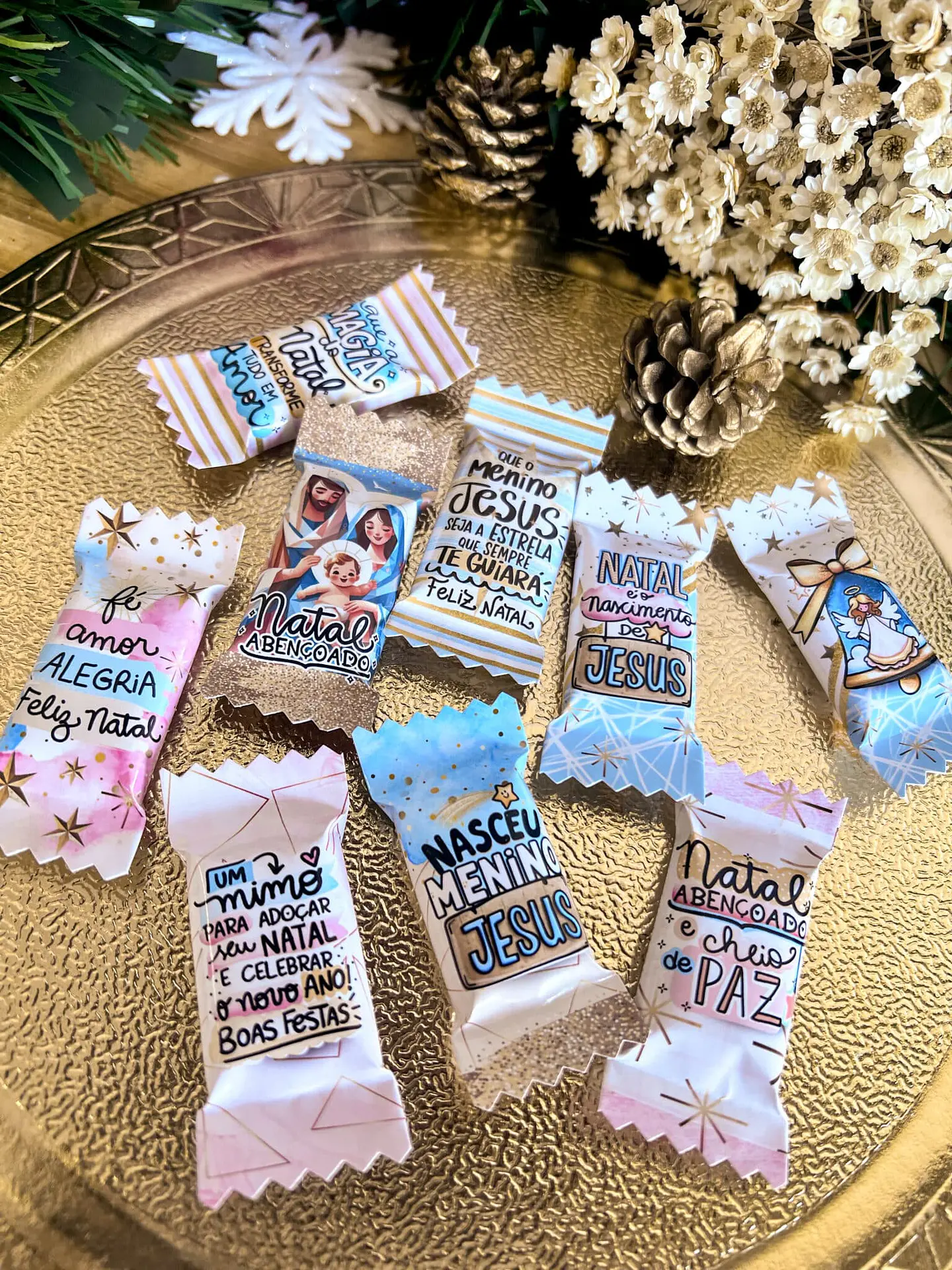 Kit Digital Natal Cristão Menino Jesus - Pandoca 25