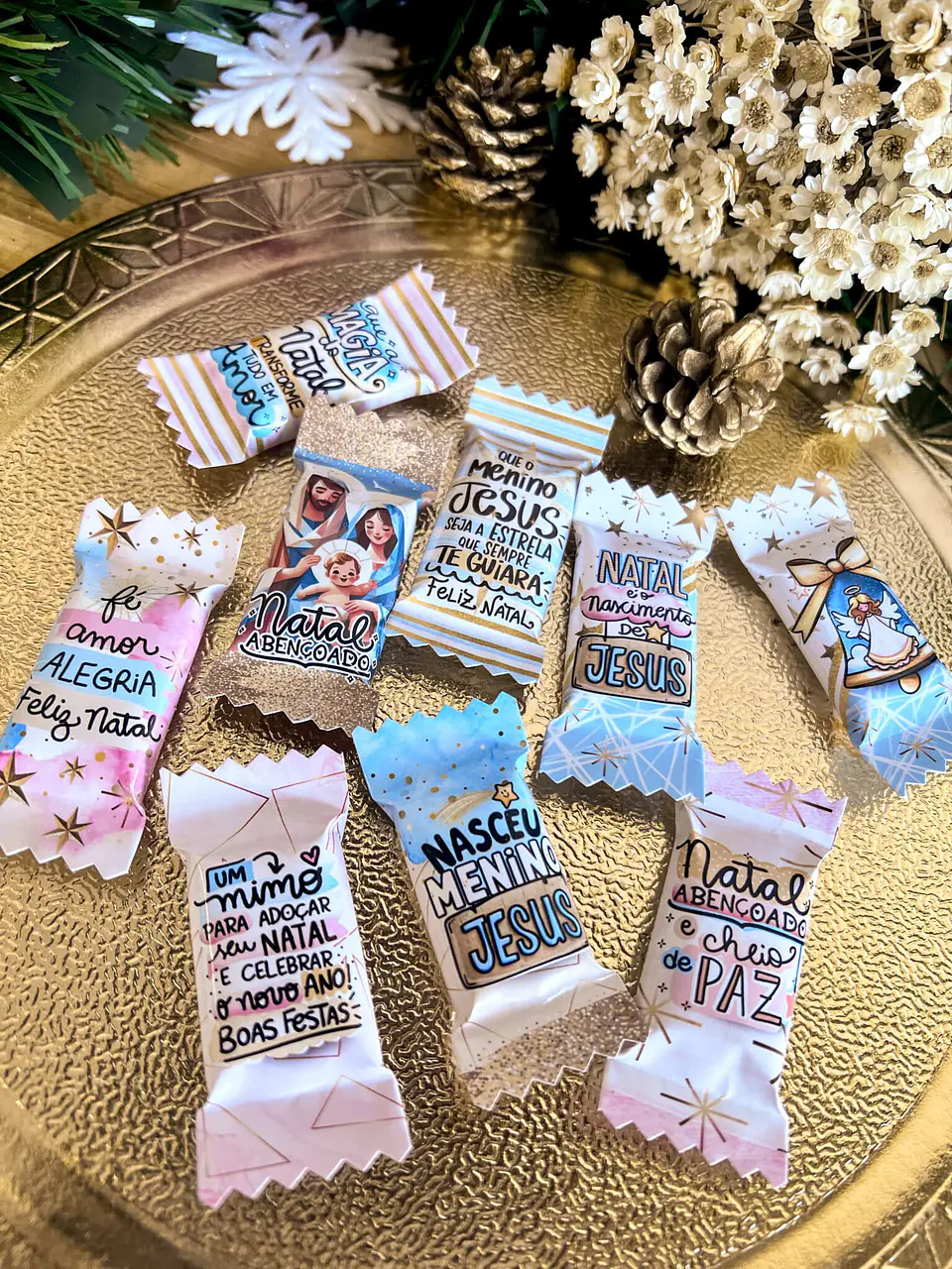 Kit Digital Natal Cristão Menino Jesus - Pandoca 25