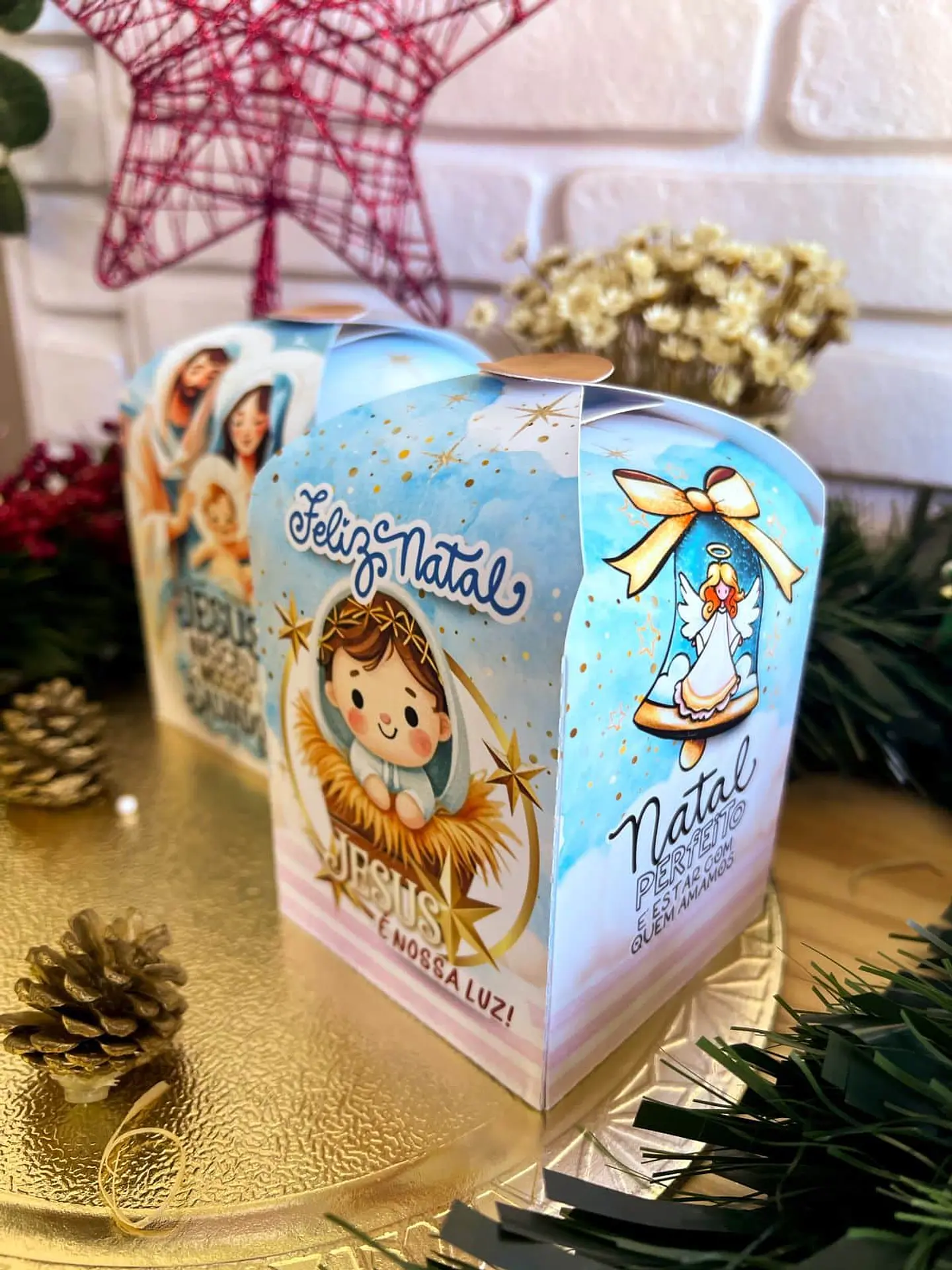 Kit Digital Natal Cristão Menino Jesus - Pandoca 26