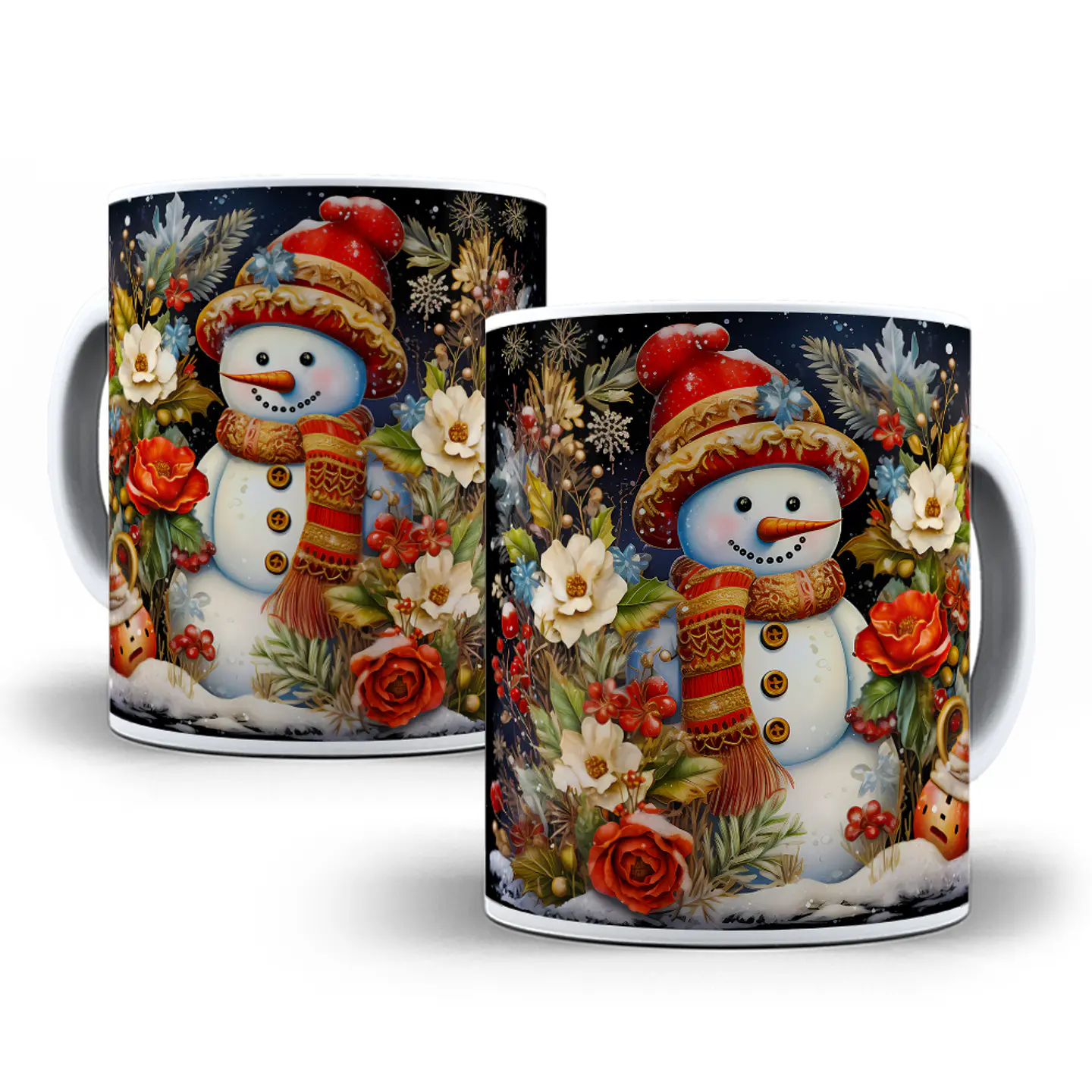 Arquivo Canecas Natal 130 Artes Combo 5