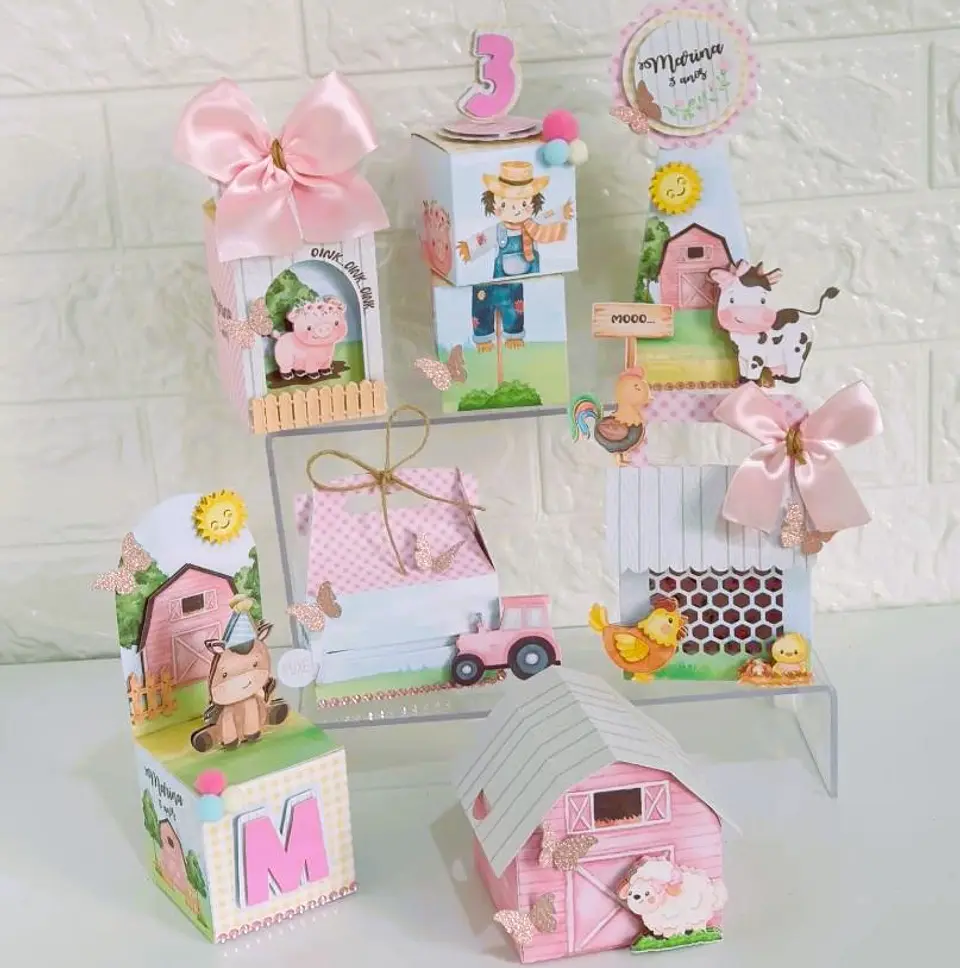 Arquivo de Corte Fazendinha Menina 1