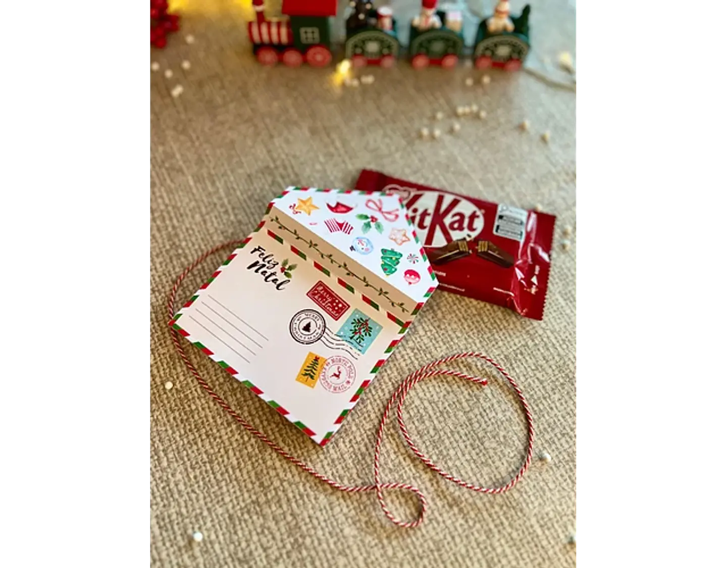 Arquivo Natal Envelope para Kit Kat - Ana Flor 2
