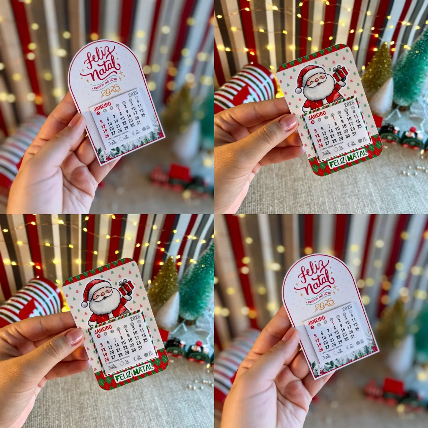 Arquivo Natal Cards Mini Calendários - Ana Flor 1