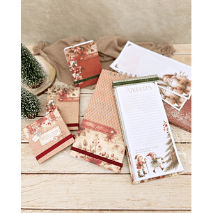 Arquivo Natal Combo Encadernar Bloquinhos - Gabs Duo
