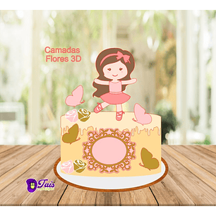 Arquivo de Corte Topo Bailarina