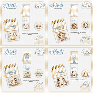 Arquivo Natal Cristão, Jesus o verdadeiro Natal - CRYS ARTS