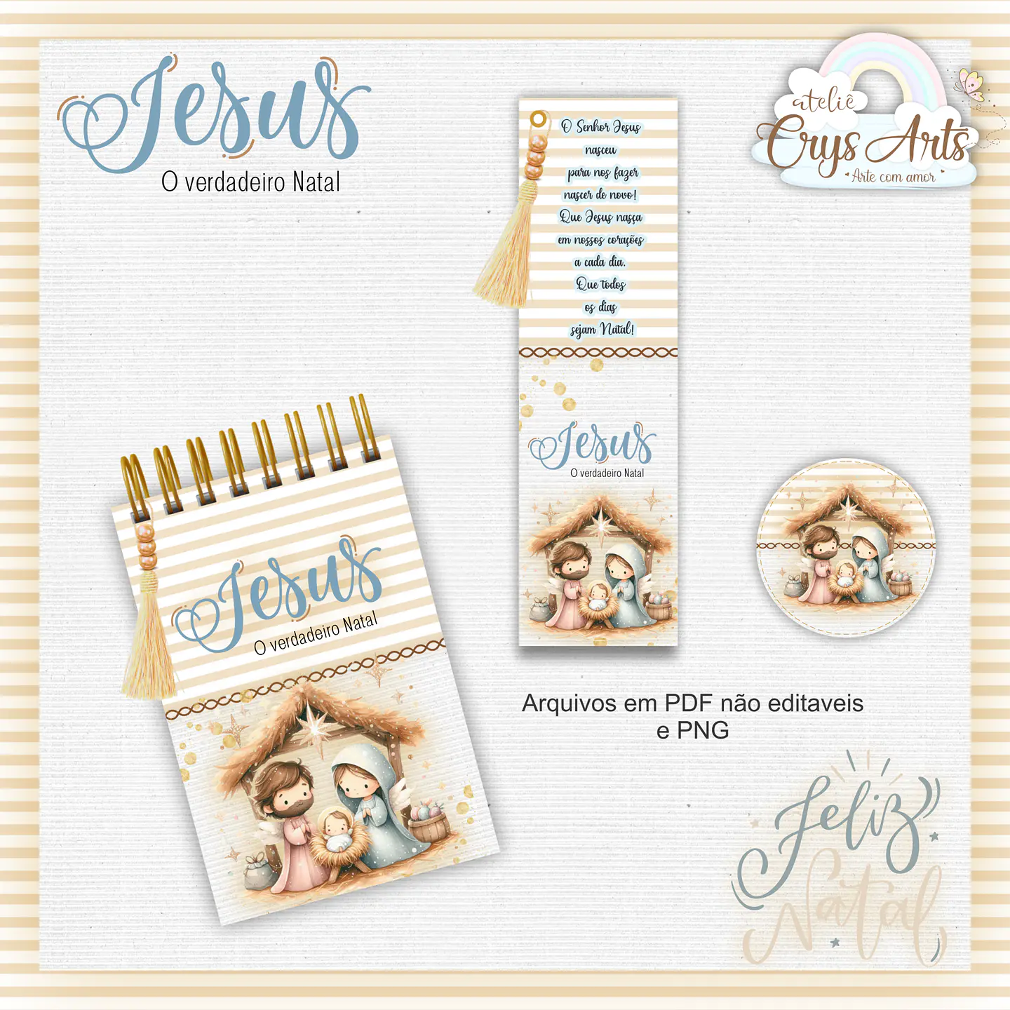 Arquivo Natal Cristão, Jesus o verdadeiro Natal - CRYS ARTS 4