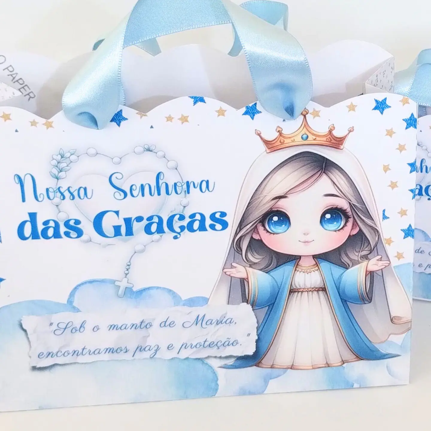 Arquivo Kit Papelaria Nossa Senhora das Graças - Abelhinha Designer 4