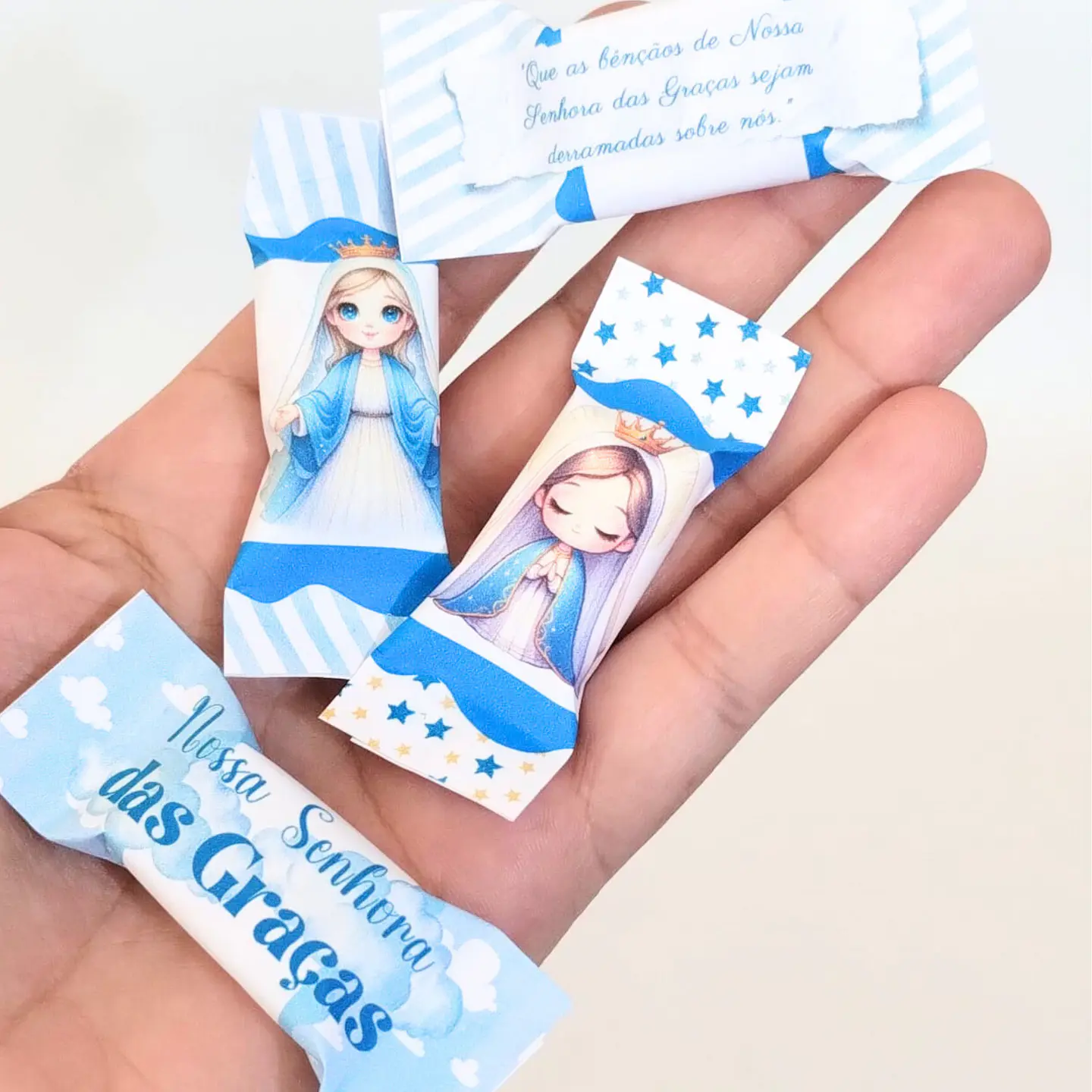 Arquivo Kit Papelaria Nossa Senhora das Graças - Abelhinha Designer 6