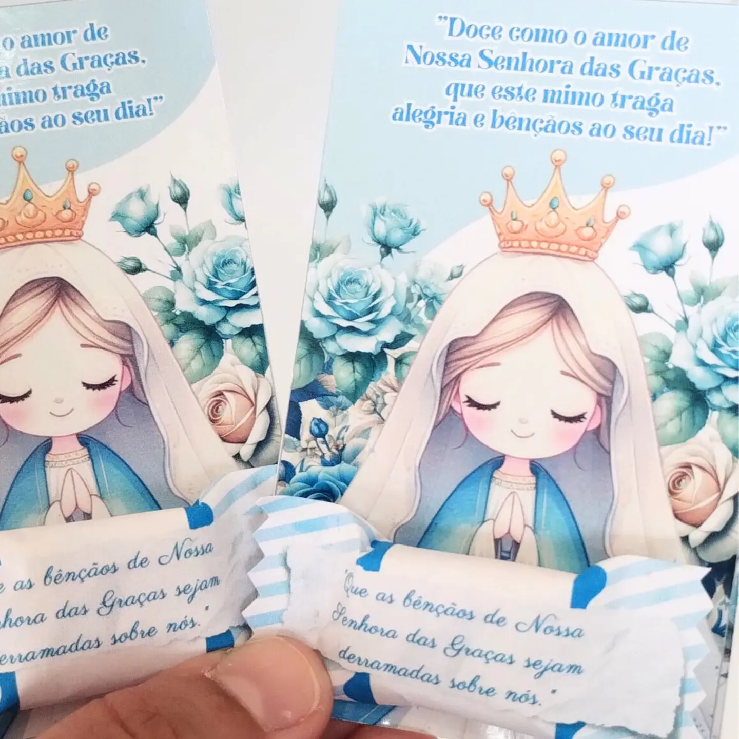Arquivo Kit Papelaria Nossa Senhora das Graças - Abelhinha Designer 10