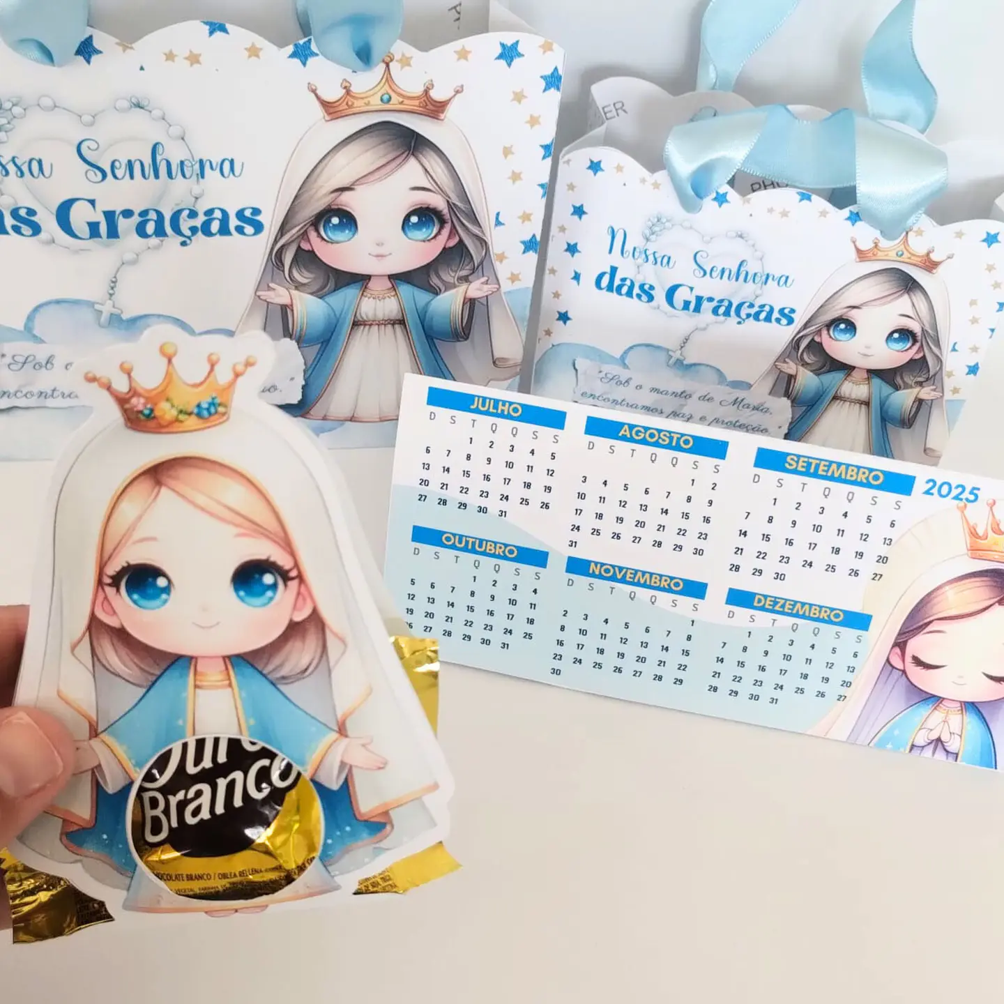 Arquivo Kit Papelaria Nossa Senhora das Graças - Abelhinha Designer 14
