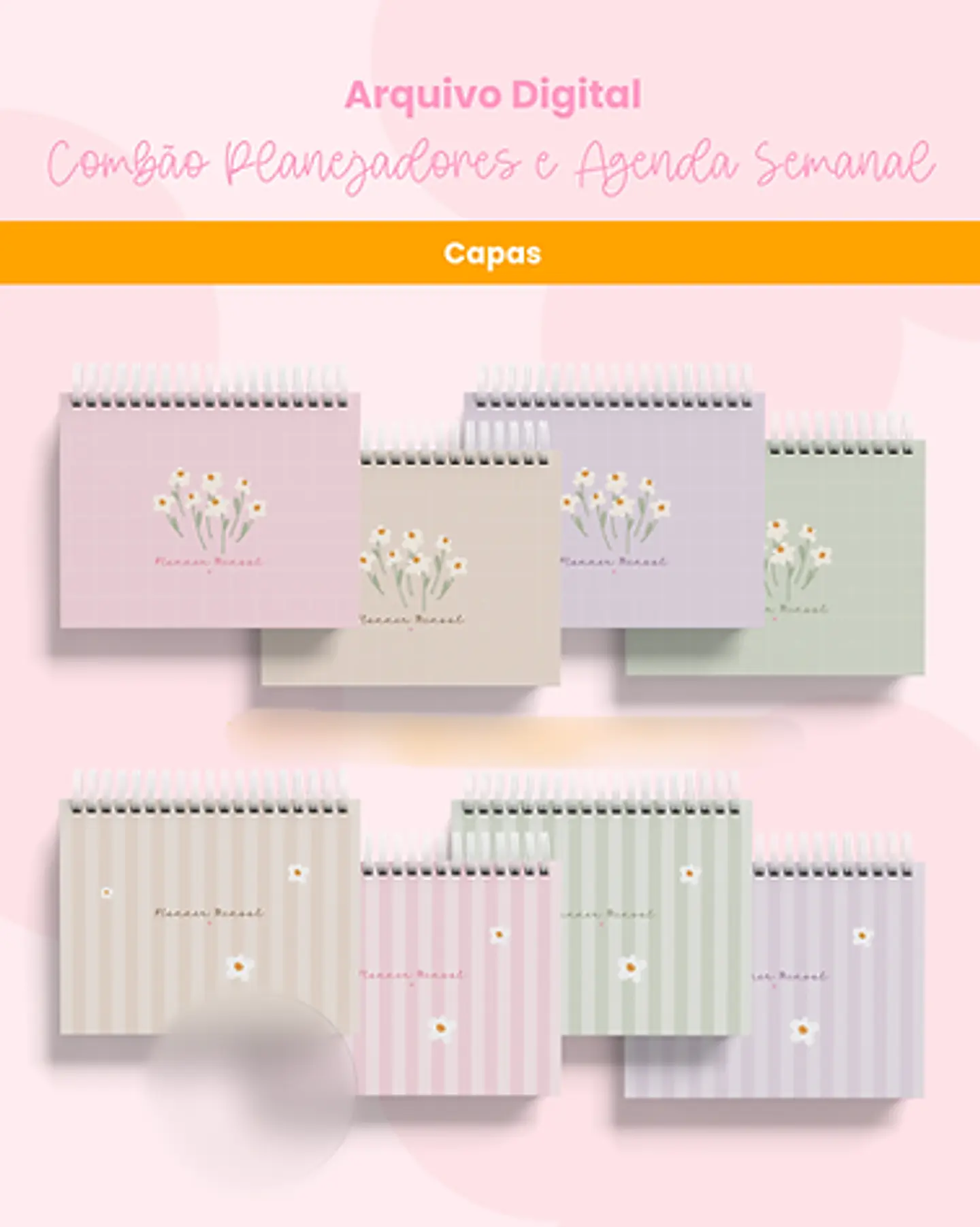 Arquivo Combão Planejadores e Agenda Semanal - Branco Papel 7