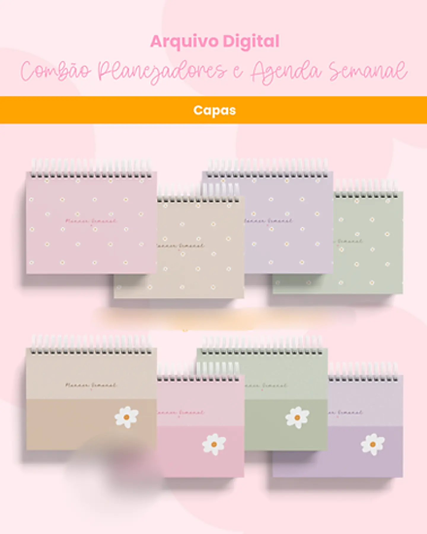 Arquivo Combão Planejadores e Agenda Semanal - Branco Papel 8