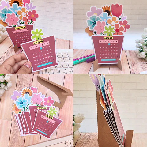Arquivo Calendário 2025 Jarro de Flores - LOOPINHA