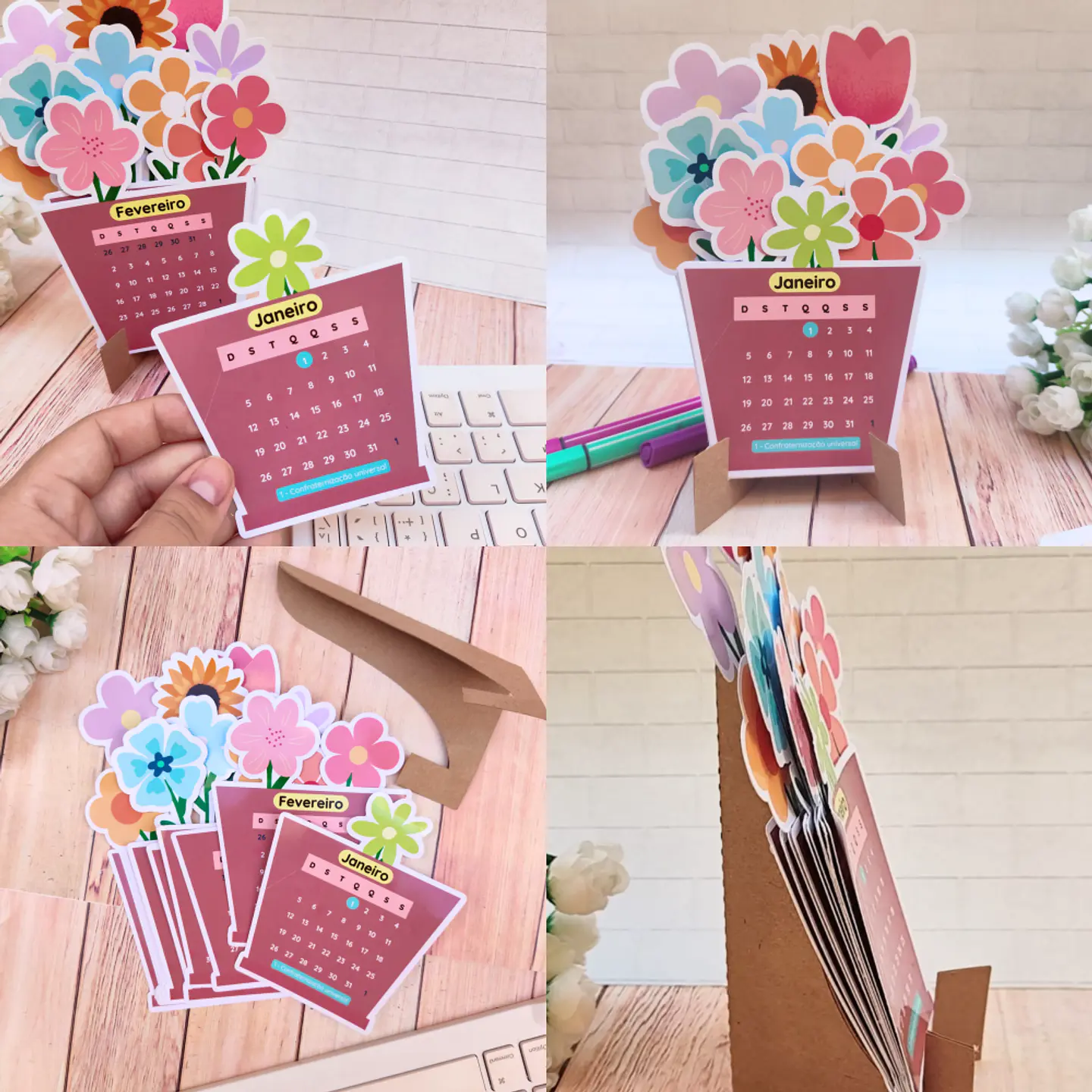 Arquivo Calendário 2025 Jarro de Flores - LOOPINHA 1