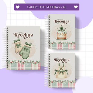 Arquivo Caderno de Receitas - Luminou Paper