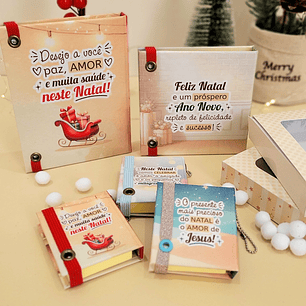 Arquivo Natal Capinha para Post It e Caixinha - TELMA CONTEL