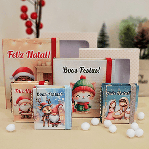 Arquivo Natal Capinha para Post It e Caixinha - TELMA CONTEL