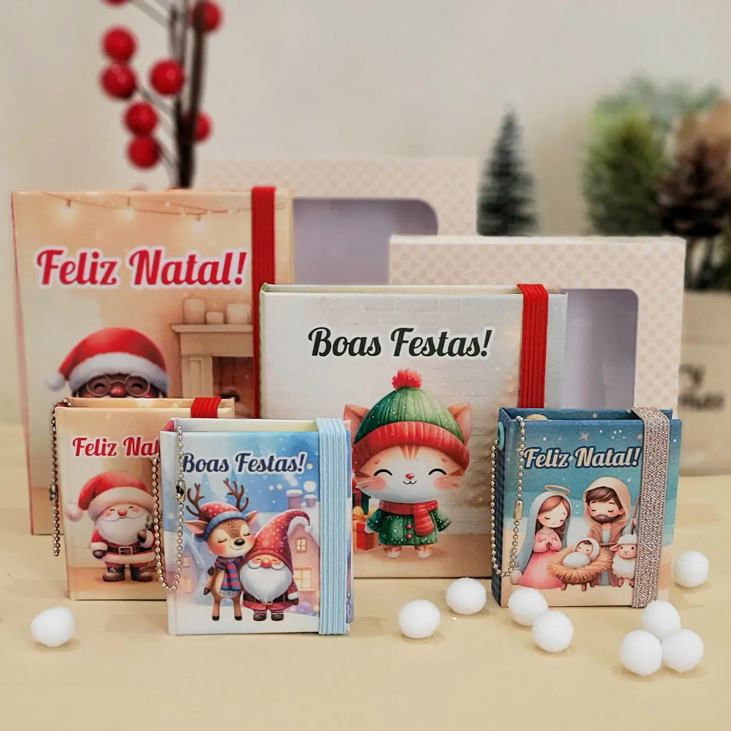 Arquivo Natal Capinha para Post It e Caixinha - TELMA CONTEL 1