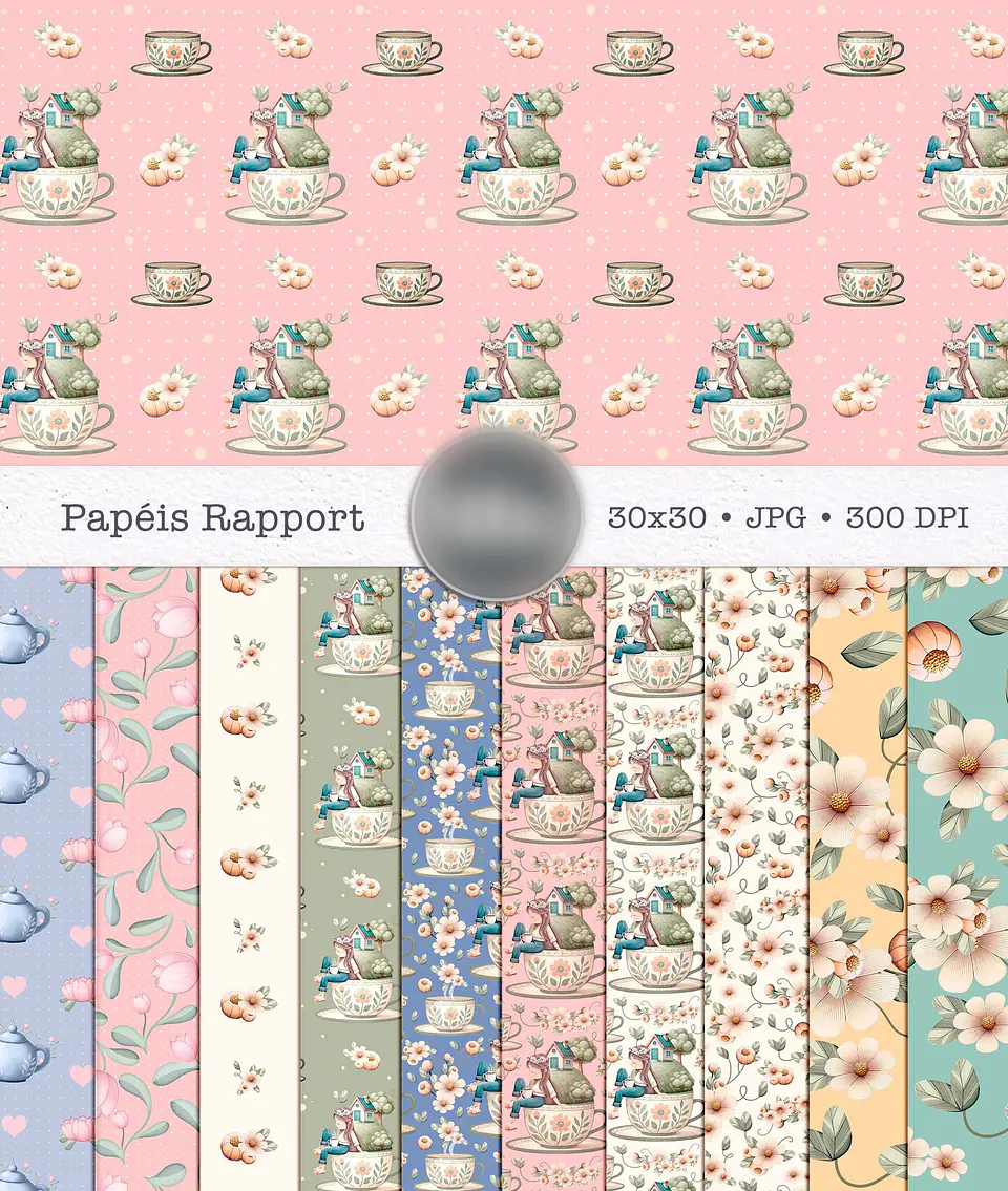 Kit Digital Coleção Fé Menina 3