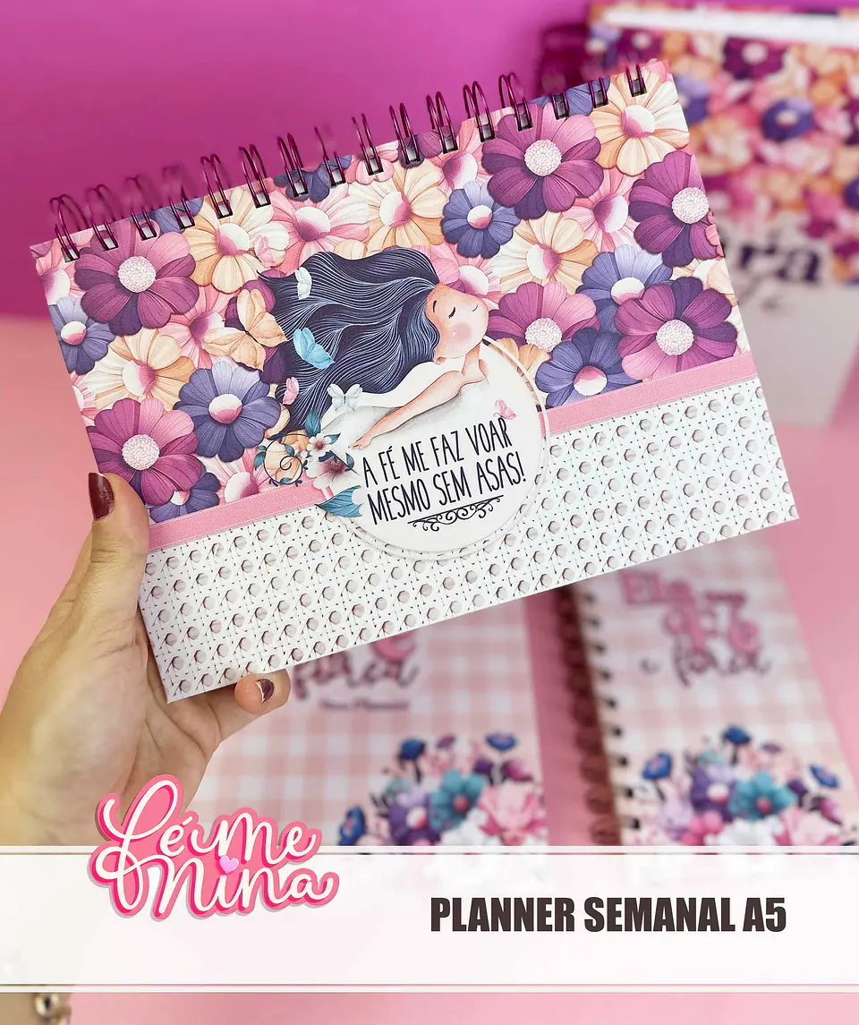 Arquivo Coleção Fé Menina Combo Encadernação 2