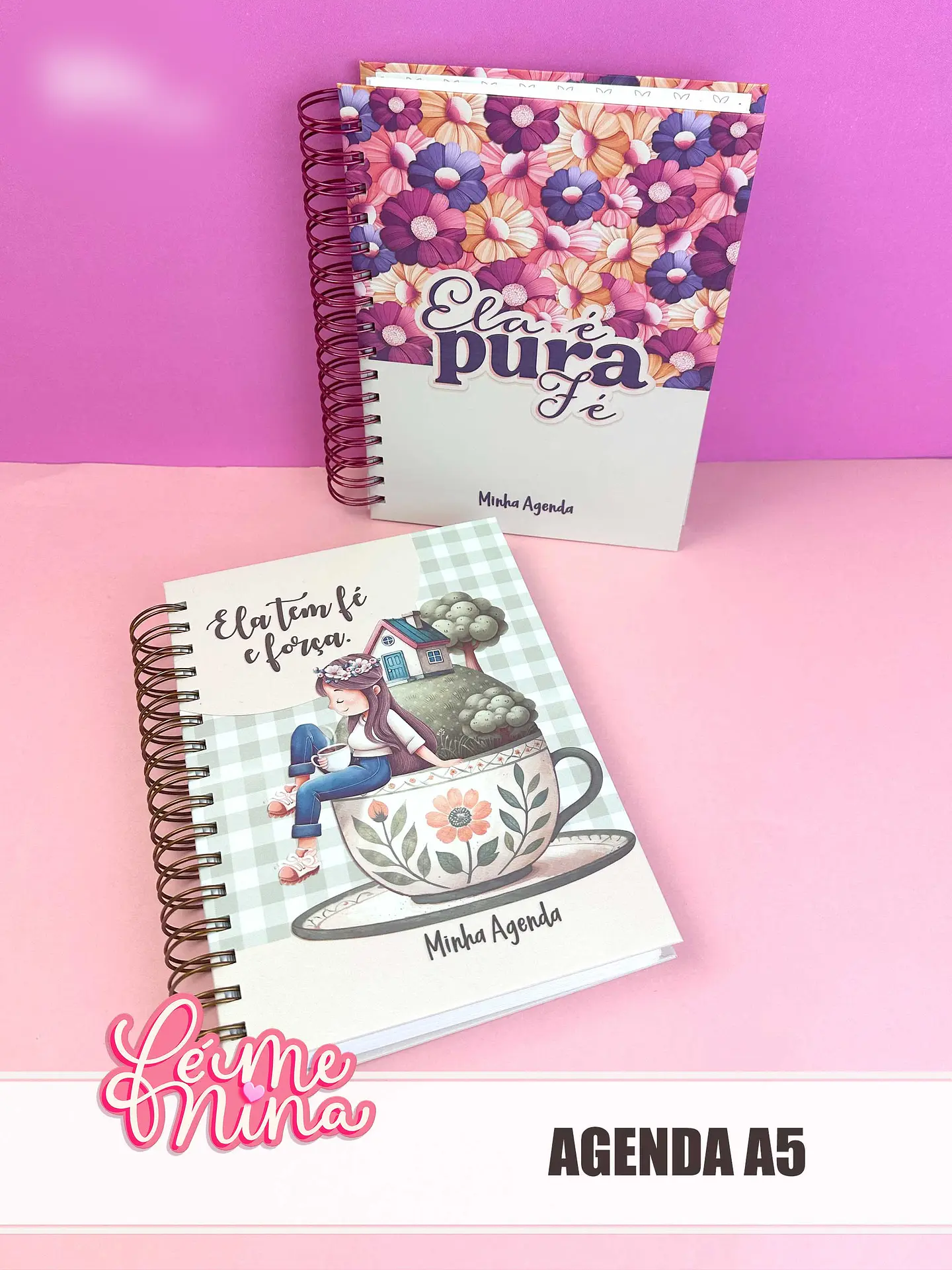 Arquivo Coleção Fé Menina Combo Encadernação 3