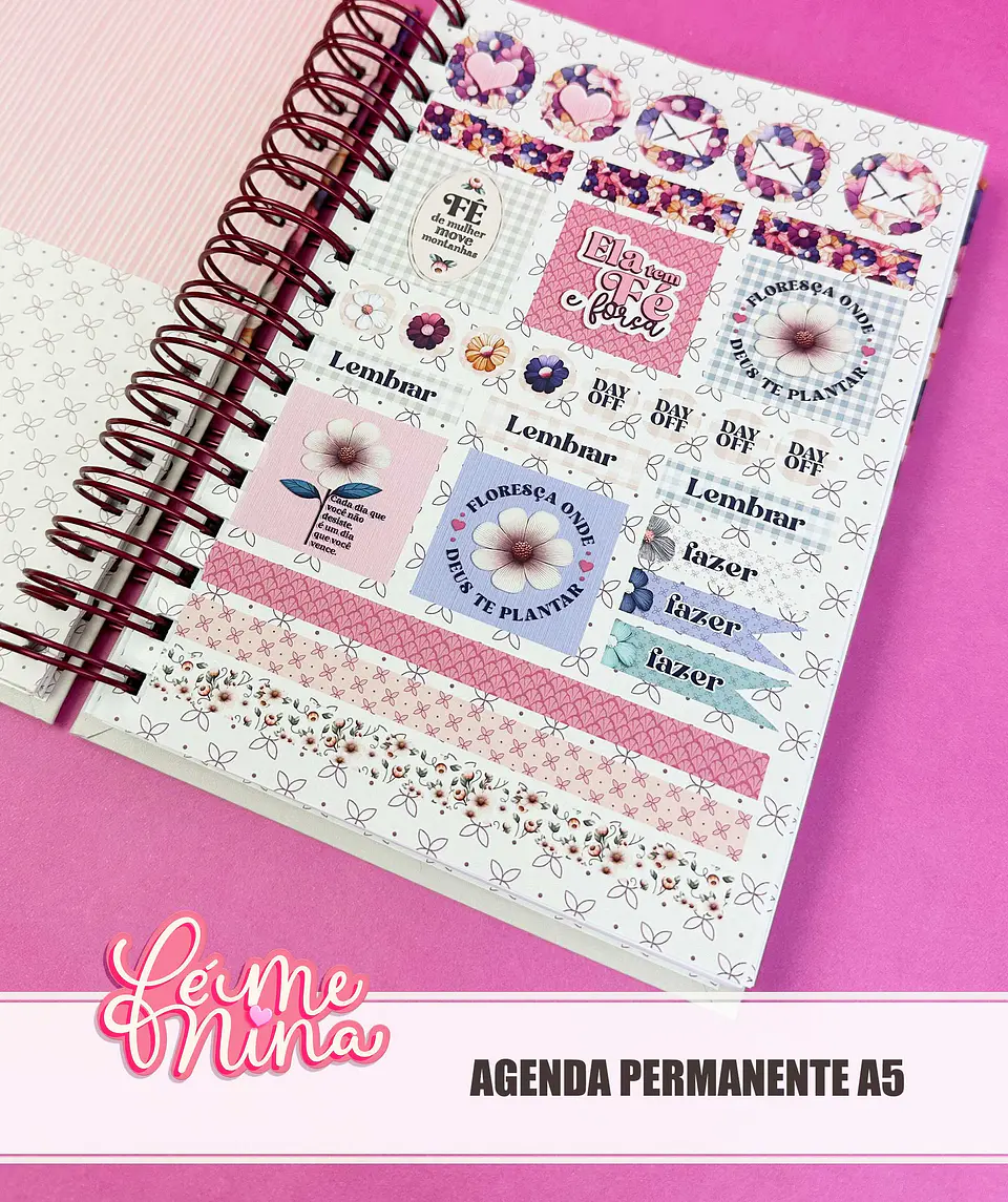 Arquivo Coleção Fé Menina Combo Encadernação 11