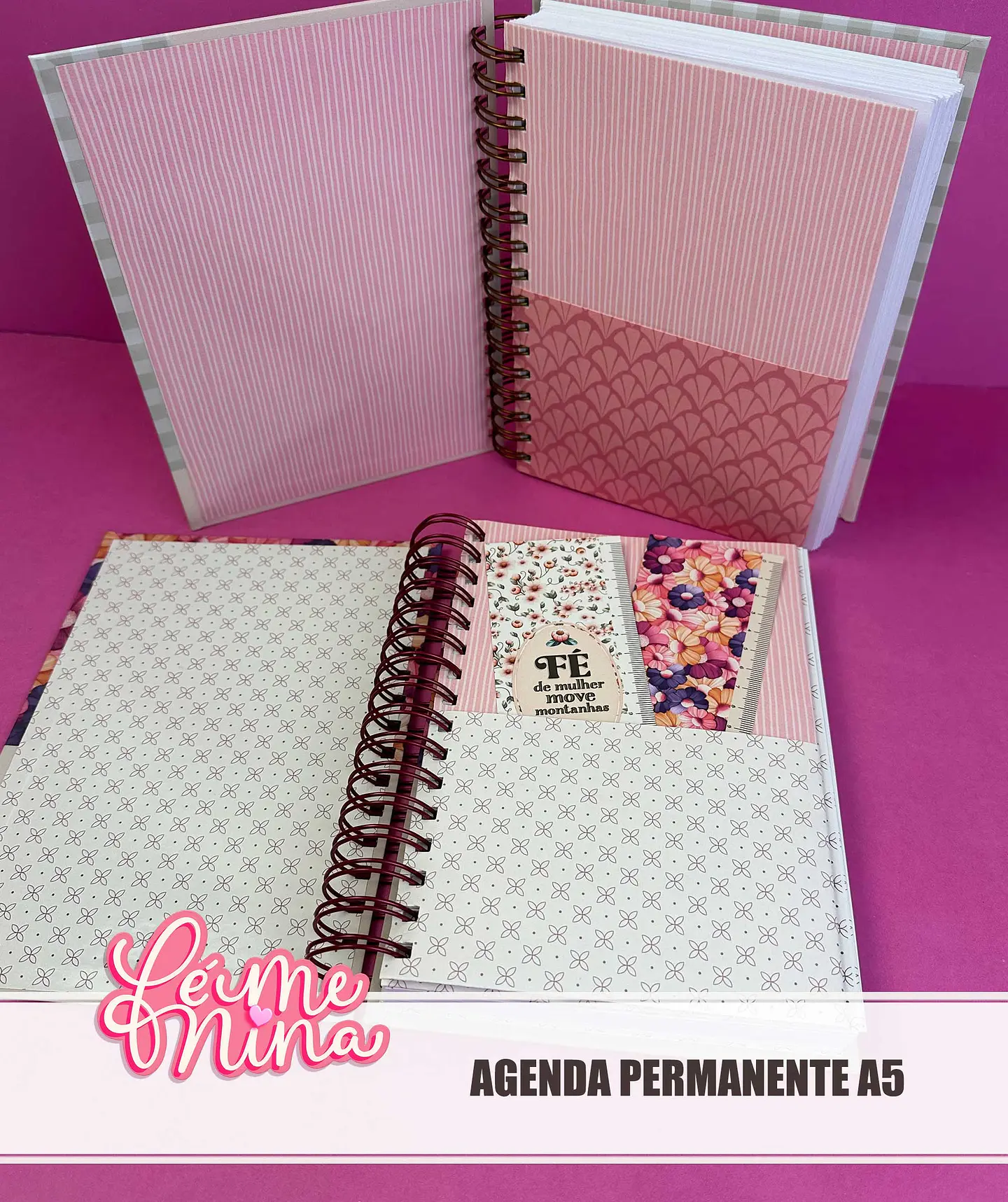 Arquivo Coleção Fé Menina Combo Encadernação 12