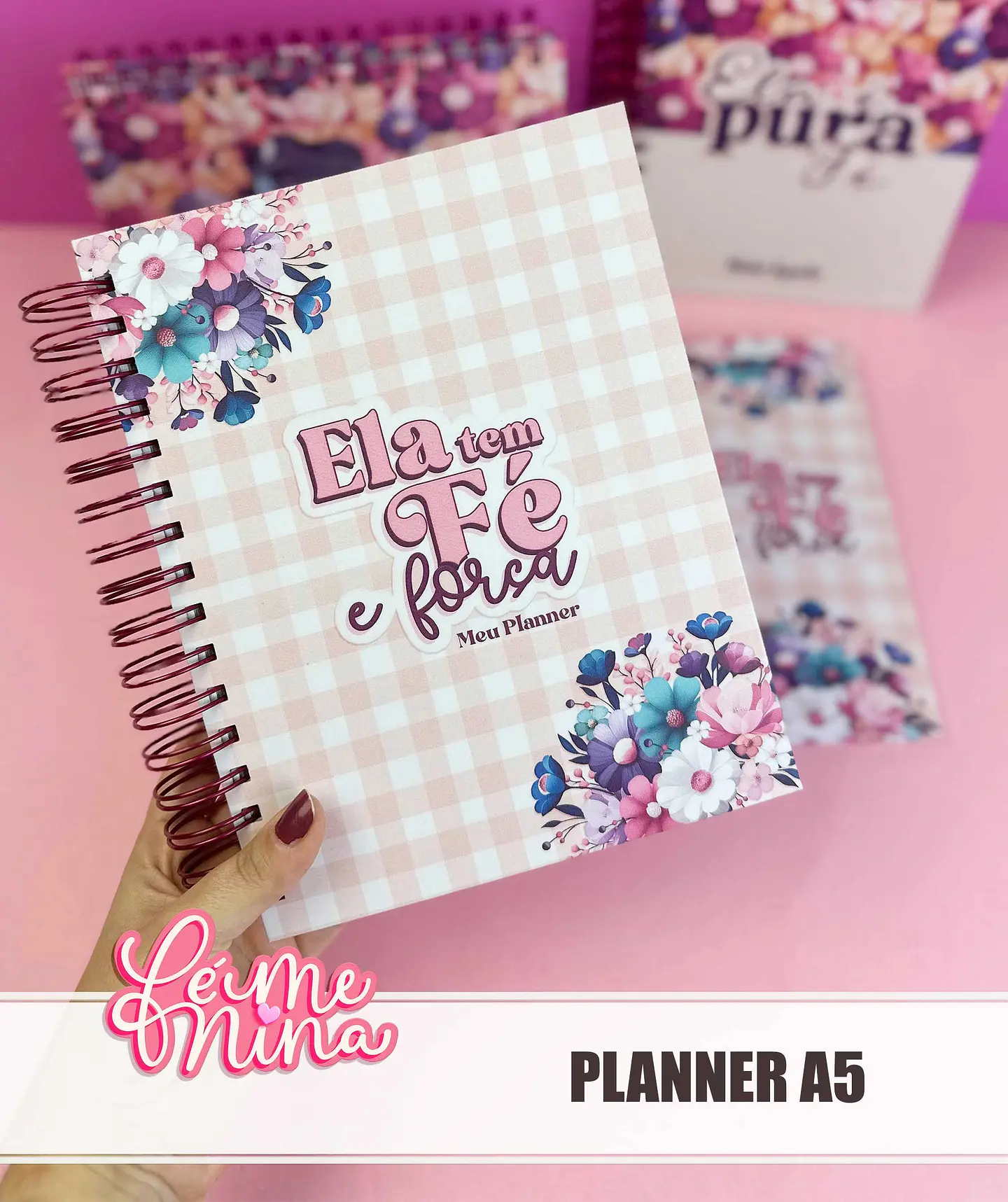 Arquivo Coleção Fé Menina Combo Encadernação 16