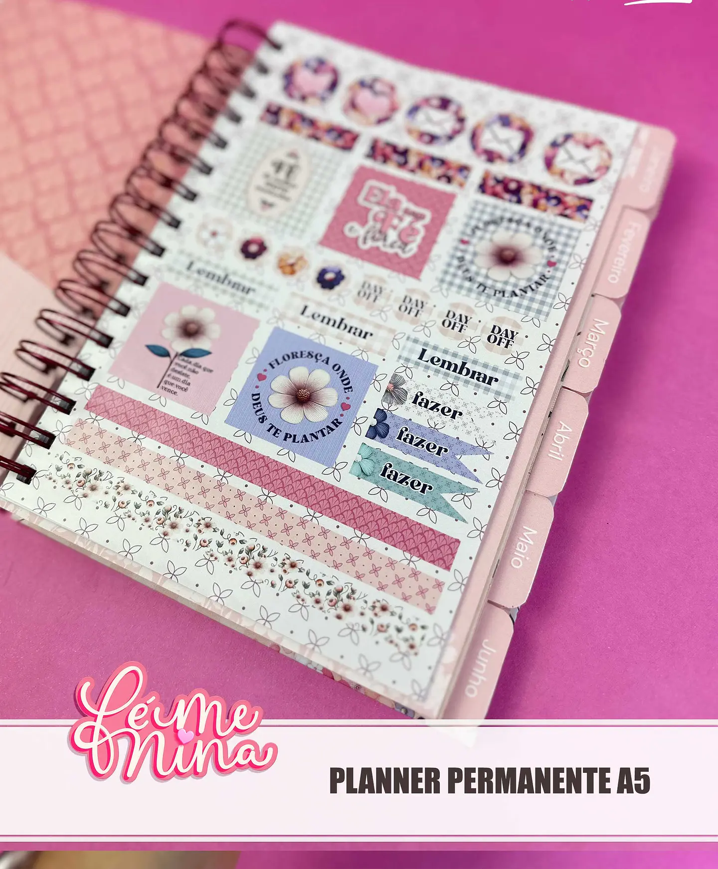 Arquivo Coleção Fé Menina Combo Encadernação 26