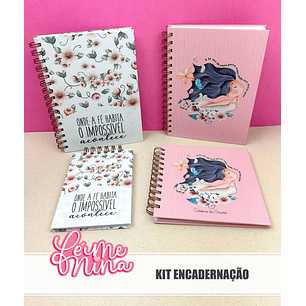 Arquivo Coleção Fé Menina Kit Encadernação - Tita