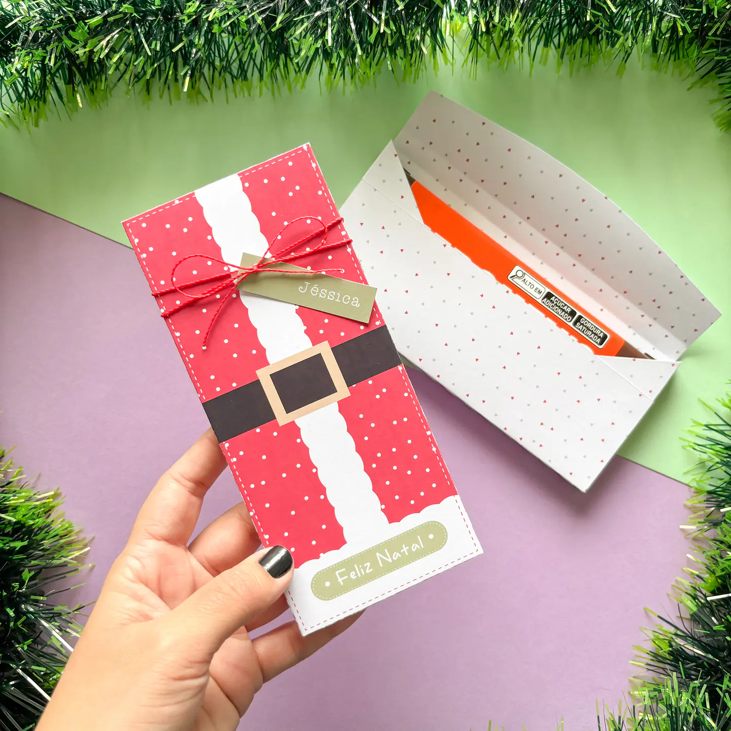 Arquivo Natal Porta Barra de Chocolate - Tudo pra papelaria 5