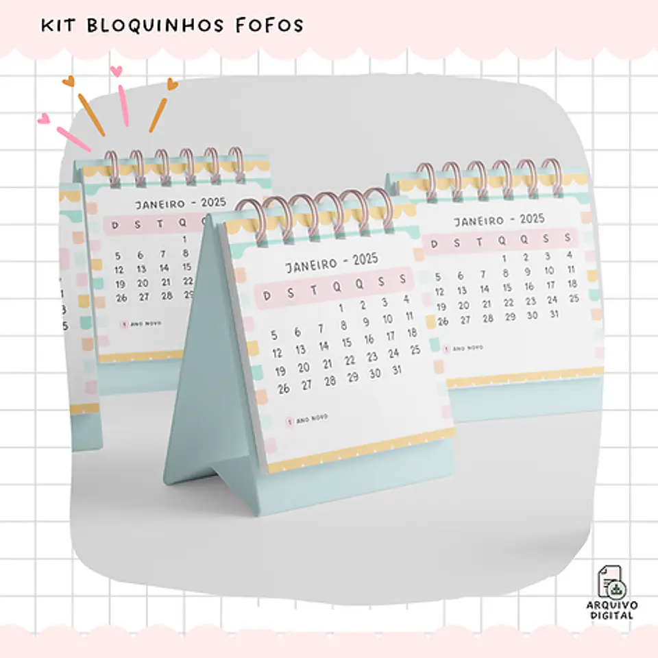 Arquivo Combo Bloquinhos Fofos - Vê Bernardi 6