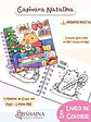 Arquivo Natal Livro de Colorir Capivara Natalina - Bia Shaina - Thumbnail 4
