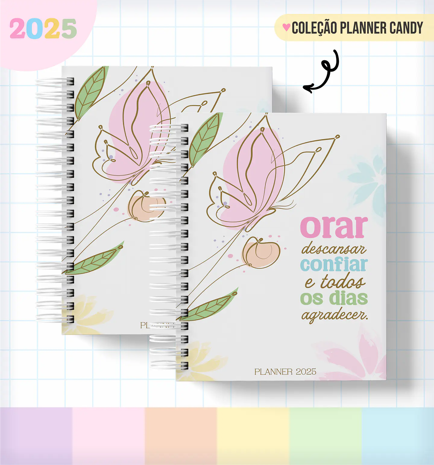 Arquivo Pack Planner Candy 2025 - LINA 6