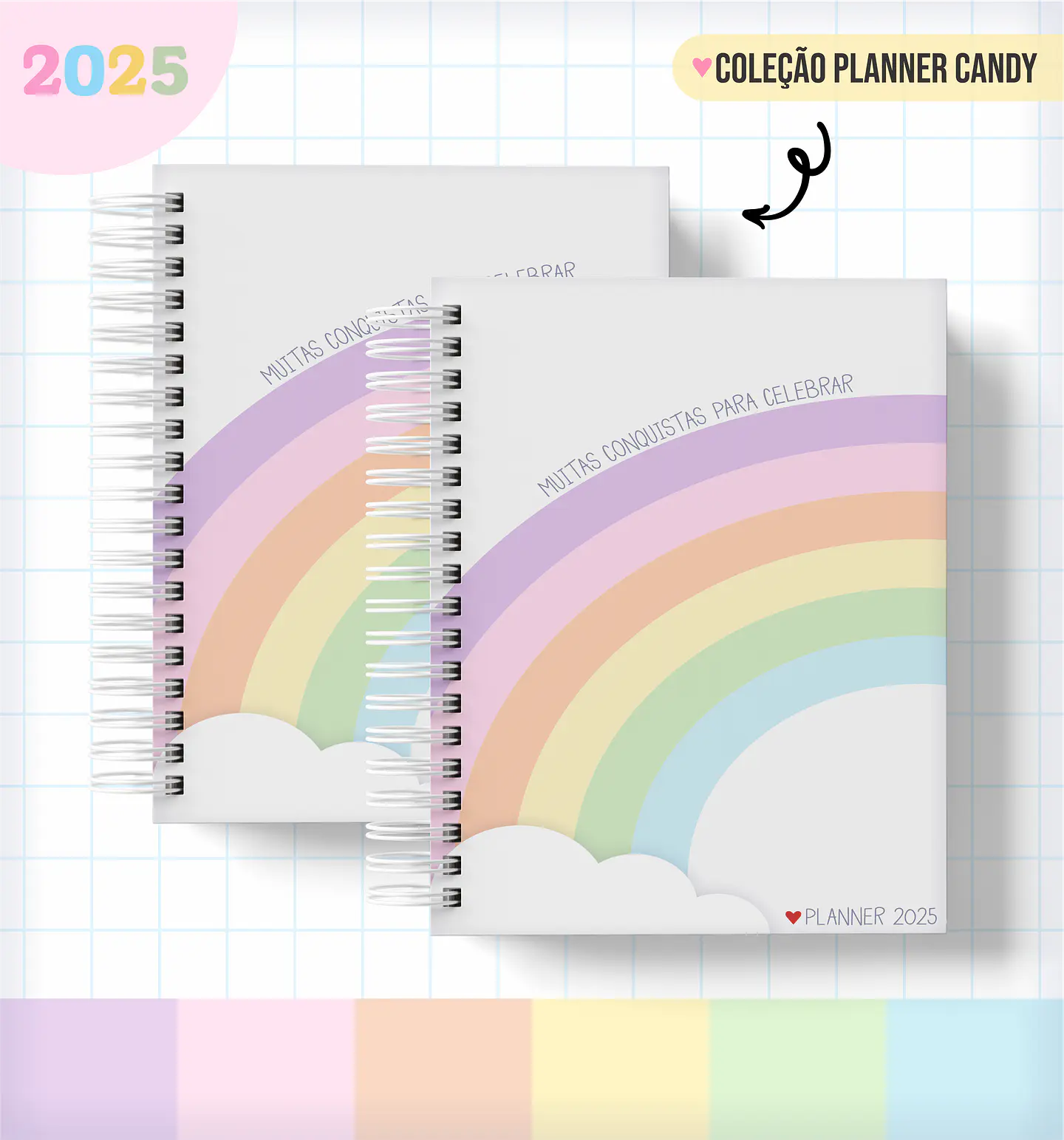 Arquivo Pack Planner Candy 2025 - LINA 9