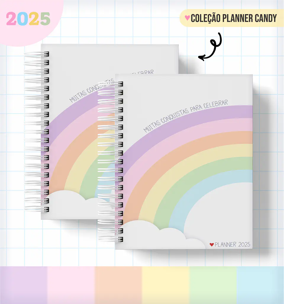 Arquivo Pack Planner Candy 2025 - LINA 9